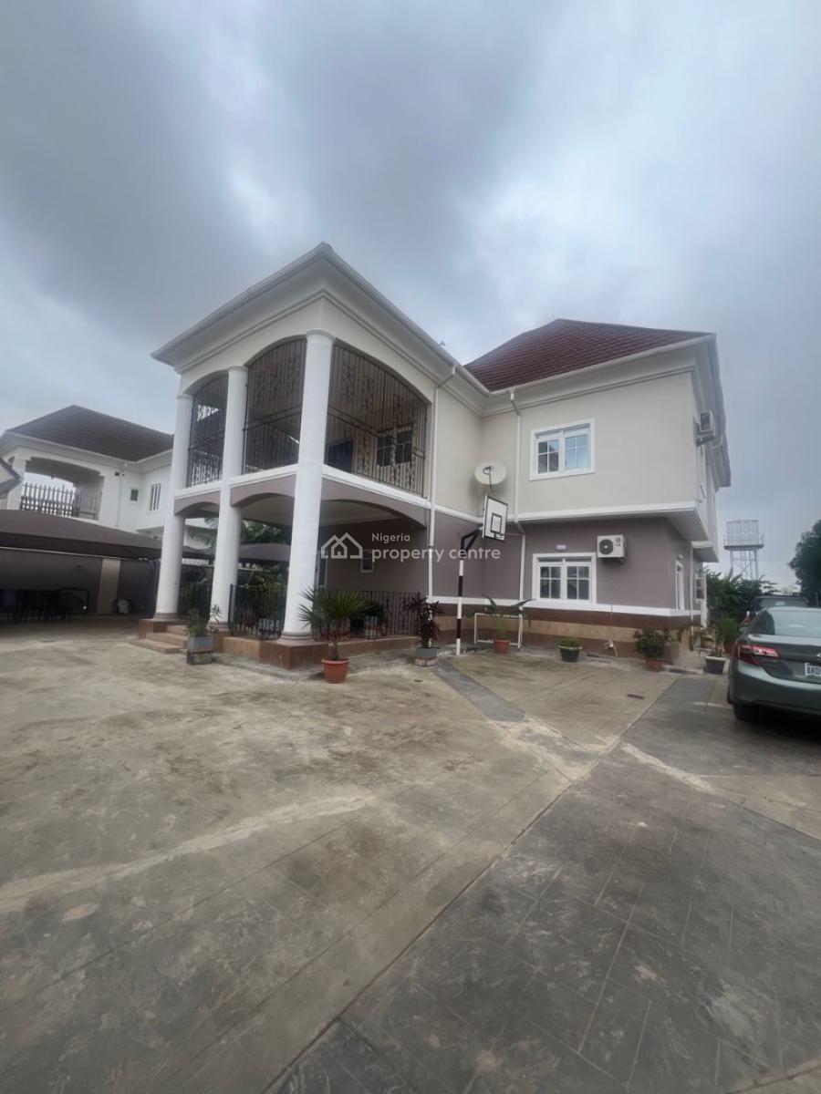 Luxury Spacious 4 Bedroom Furnished Duolex with 3 Room Bq, Sam Nujoma, Galadimawa, Abuja, Detached Duplex for Rent