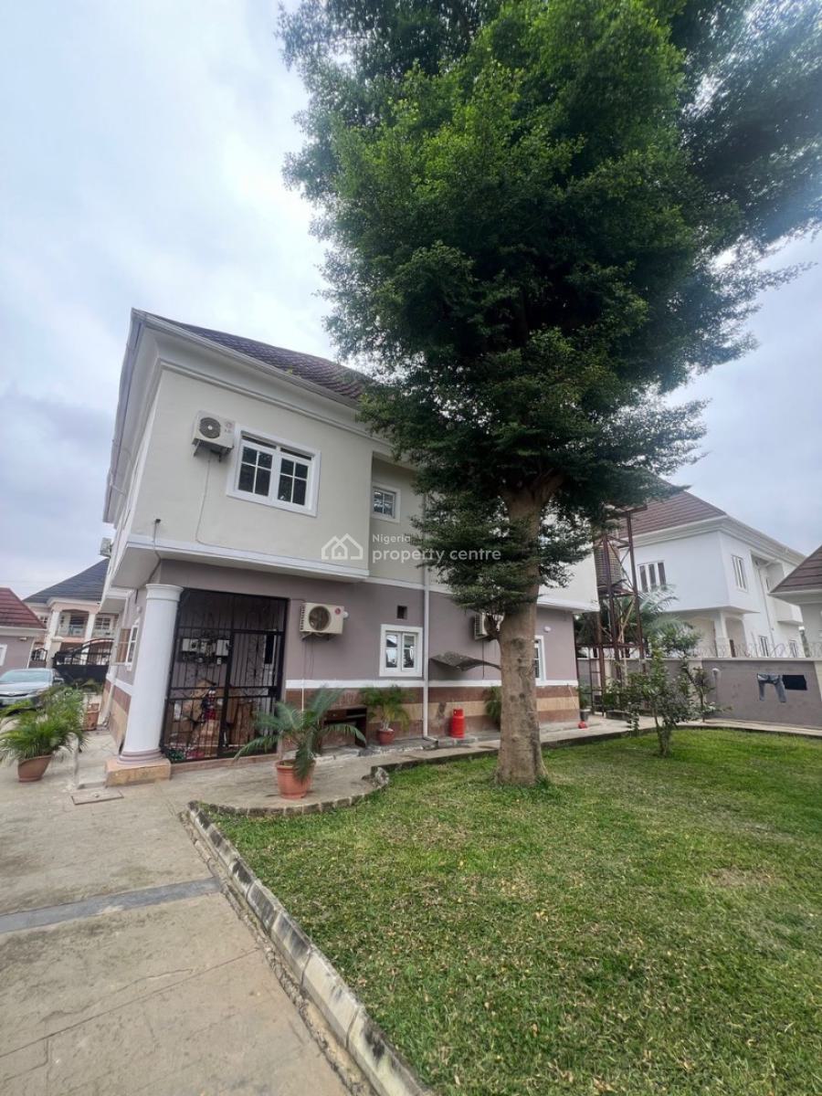 Luxury Spacious 4 Bedroom Furnished Duolex with 3 Room Bq, Sam Nujoma, Galadimawa, Abuja, Detached Duplex for Rent