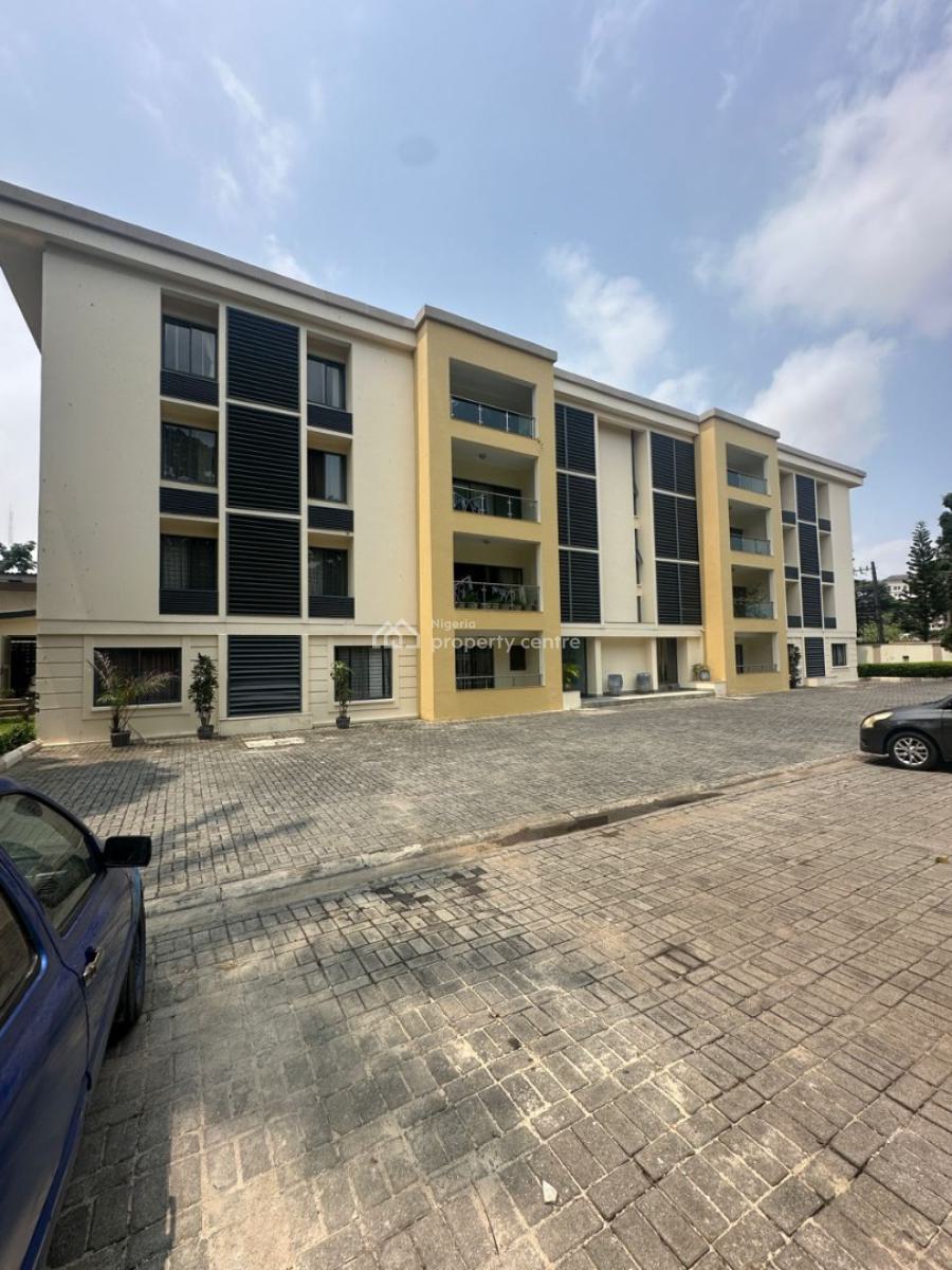 Very Clean & Spacious 3 Bedroom Furnished Apartment with Bq, Ikoyi, Lagos, Flat / Apartment for Rent