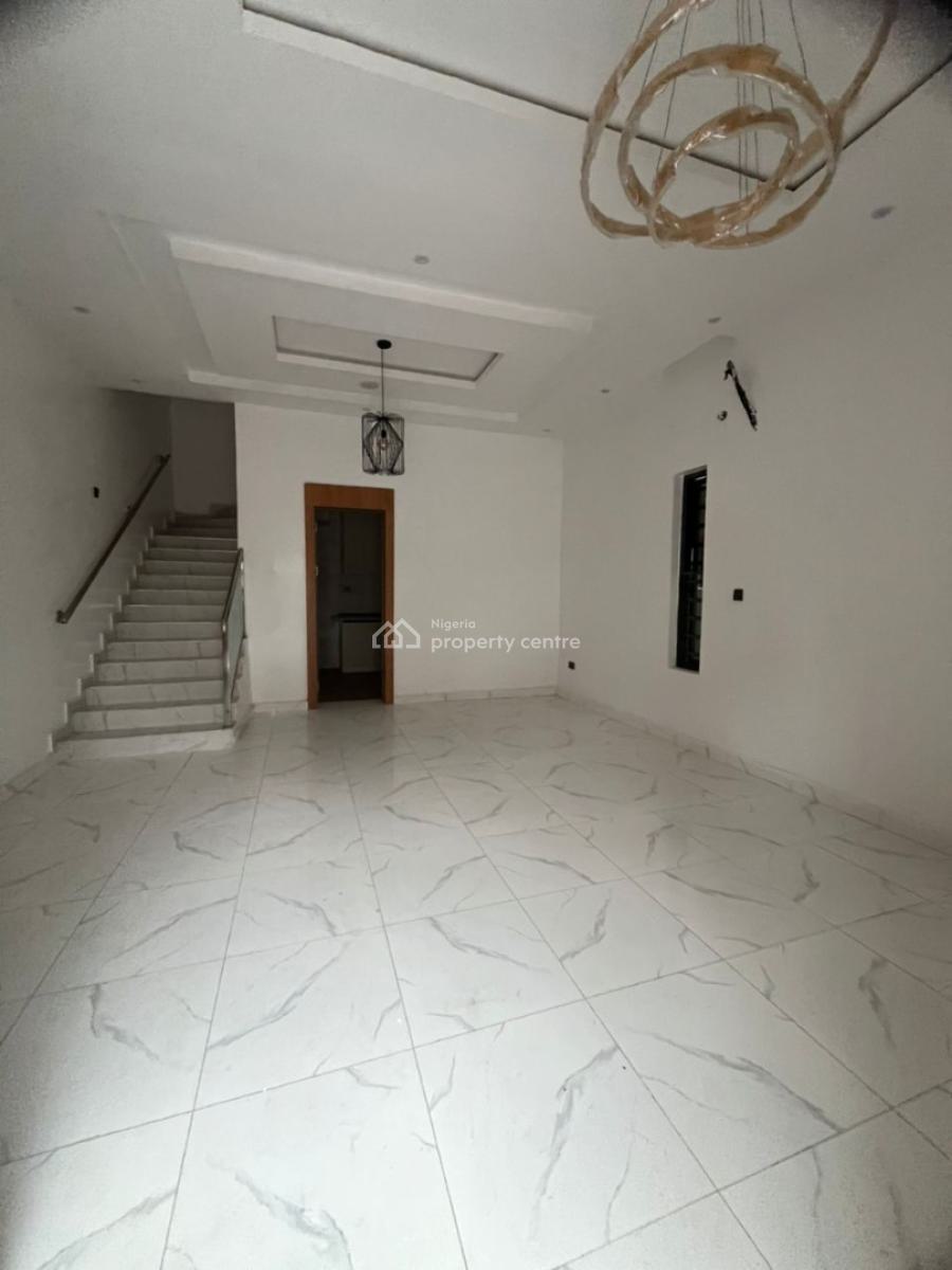 Contemporary Newly Built Spacious 4 Bedroom Duplex with Bq, Ologolo, Lekki, Lagos, Semi-detached Duplex for Sale