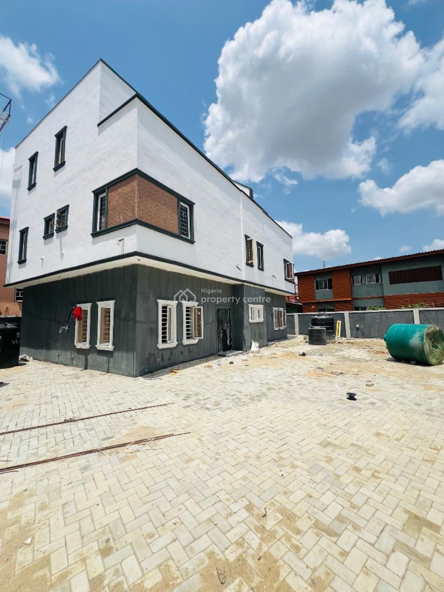 Newly Built 4 Bedroom Semi Detached Duplex Plus Bq, Exquisitely Designed Home with Bq in a Secured Estate, Maryland, Lagos, Semi-detached Duplex for Sale