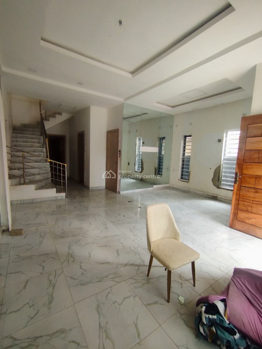 4-bed Semi Detached House + Bq, Gatehouse for Residential/commercial, Chevron, Lekki, Lagos, Semi-detached Duplex for Rent