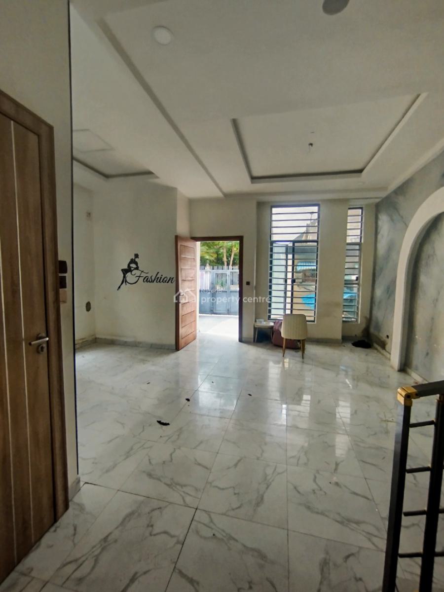 4-bed Semi Detached House + Bq, Gatehouse for Residential/commercial, Chevron, Lekki, Lagos, Semi-detached Duplex for Rent