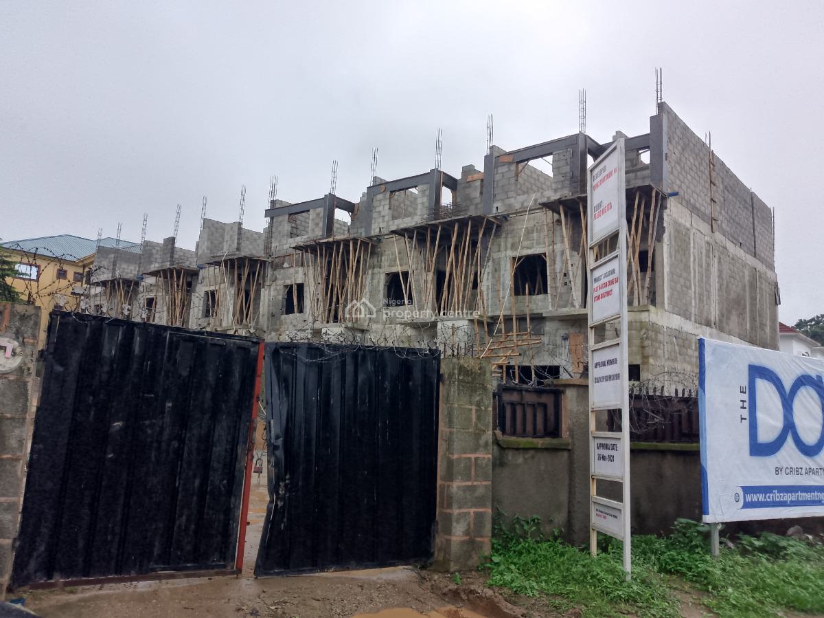 Carcass 5 Bedroom Terrace, Utako, Abuja, Terraced Duplex for Sale