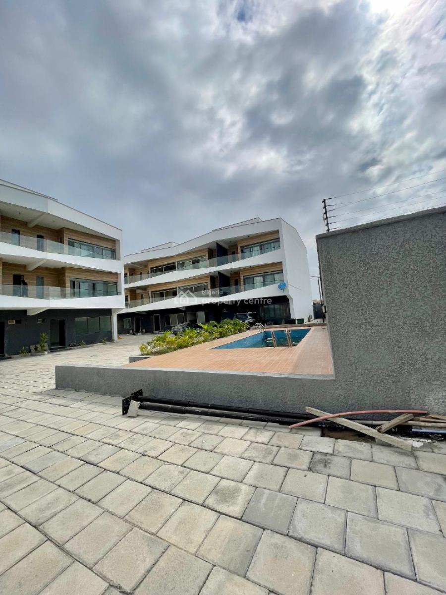 Massive Fully Serviced 4 Terrace Duplex with Bq, Ikate, Ilasan, Lekki, Lagos, Terraced Duplex for Sale