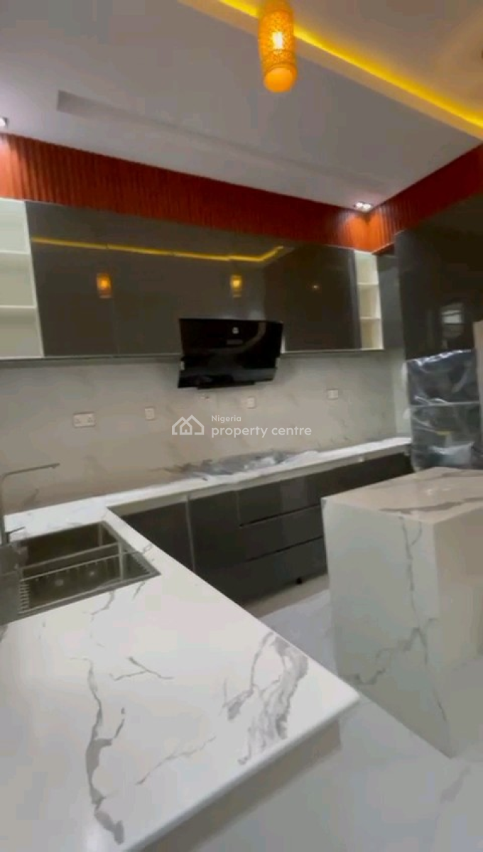 Stunning 4-bedroom Semi-detached Duplex with Bq, Lekki Palm City, Lekki, Lagos, Semi-detached Duplex for Sale