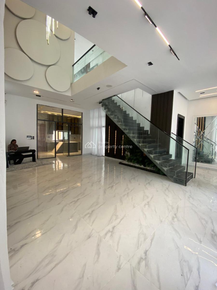 5 Bedroom Fully Detached Duplex with Bq,swimming Pool, Conservation Road Chevron, Lekki, Lagos, Detached Duplex for Sale