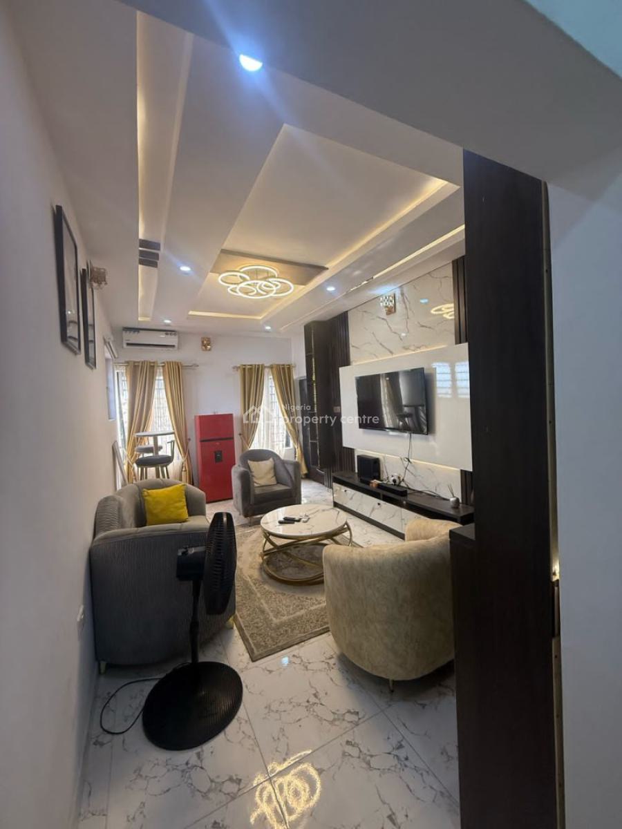 Exquisitely Nice Tastefully Furnished 1bedroom Apartment, in a Well Secured Mini Estate, Ikate Elegushi, Lekki, Lagos, Mini Flat (room and Parlour) for Rent