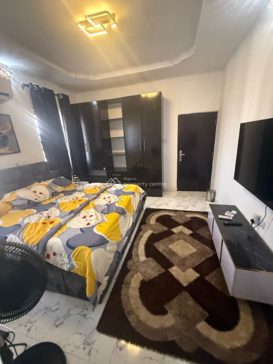 Exquisitely Nice Tastefully Furnished 1bedroom Apartment, in a Well Secured Mini Estate, Ikate Elegushi, Lekki, Lagos, Mini Flat (room and Parlour) for Rent
