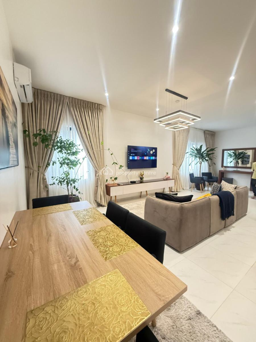 Luxury Fully Furnished 2 Bedroom Apartment with Gym on First Floor, Ikoyi, Lagos, Flat / Apartment for Rent