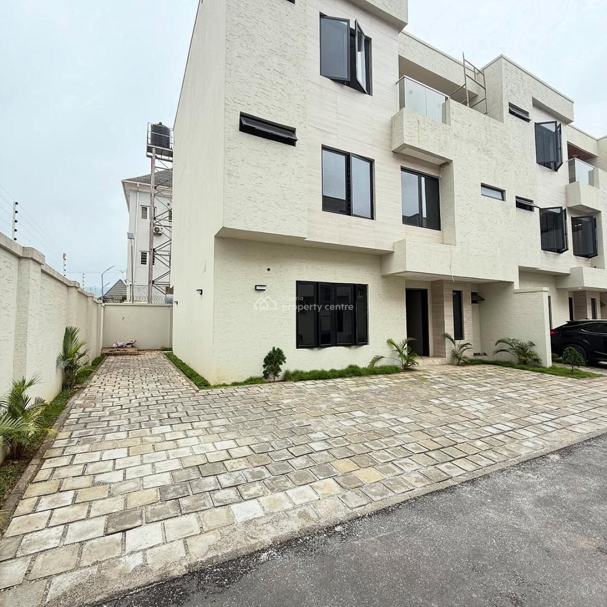 5 Bedroom Terrace Duplex (corner Unit) 1 Room Bq, Jahi, Abuja, Terraced Duplex for Sale
