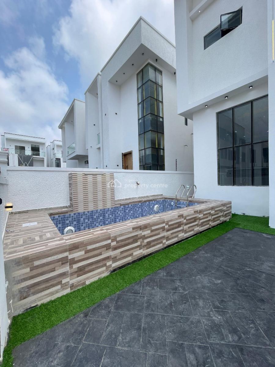 Beautiful 4 Bedroom Fully Detached Duplex, Chevron, Lekki, Lagos, House for Sale