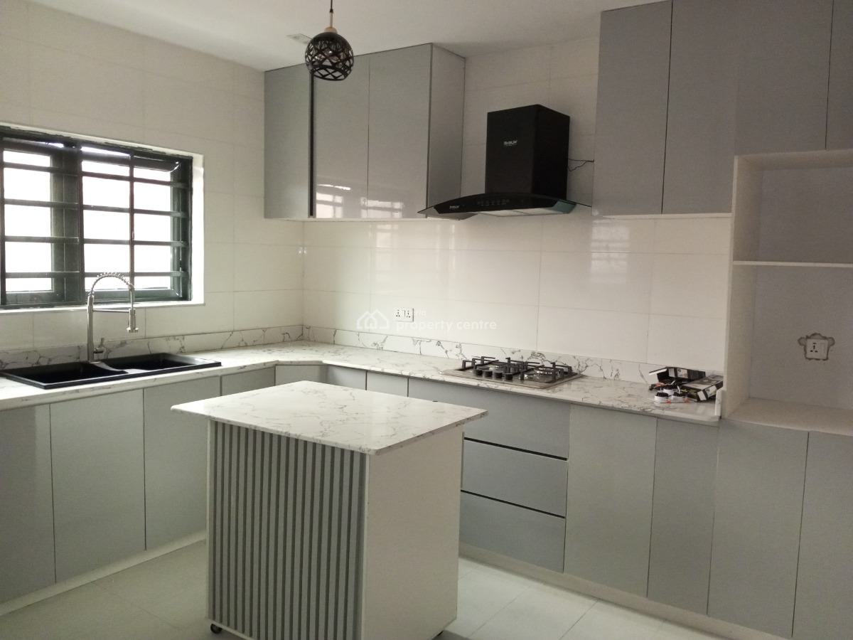 Newly Built 3 Bedroom Duplex with a Room Bq, Gated and Secured Estate, Agungi, Lekki, Lagos, Terraced Duplex for Rent