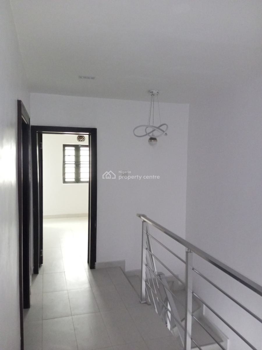 Newly Built 3 Bedroom Duplex with a Room Bq, Gated and Secured Estate, Agungi, Lekki, Lagos, Terraced Duplex for Rent