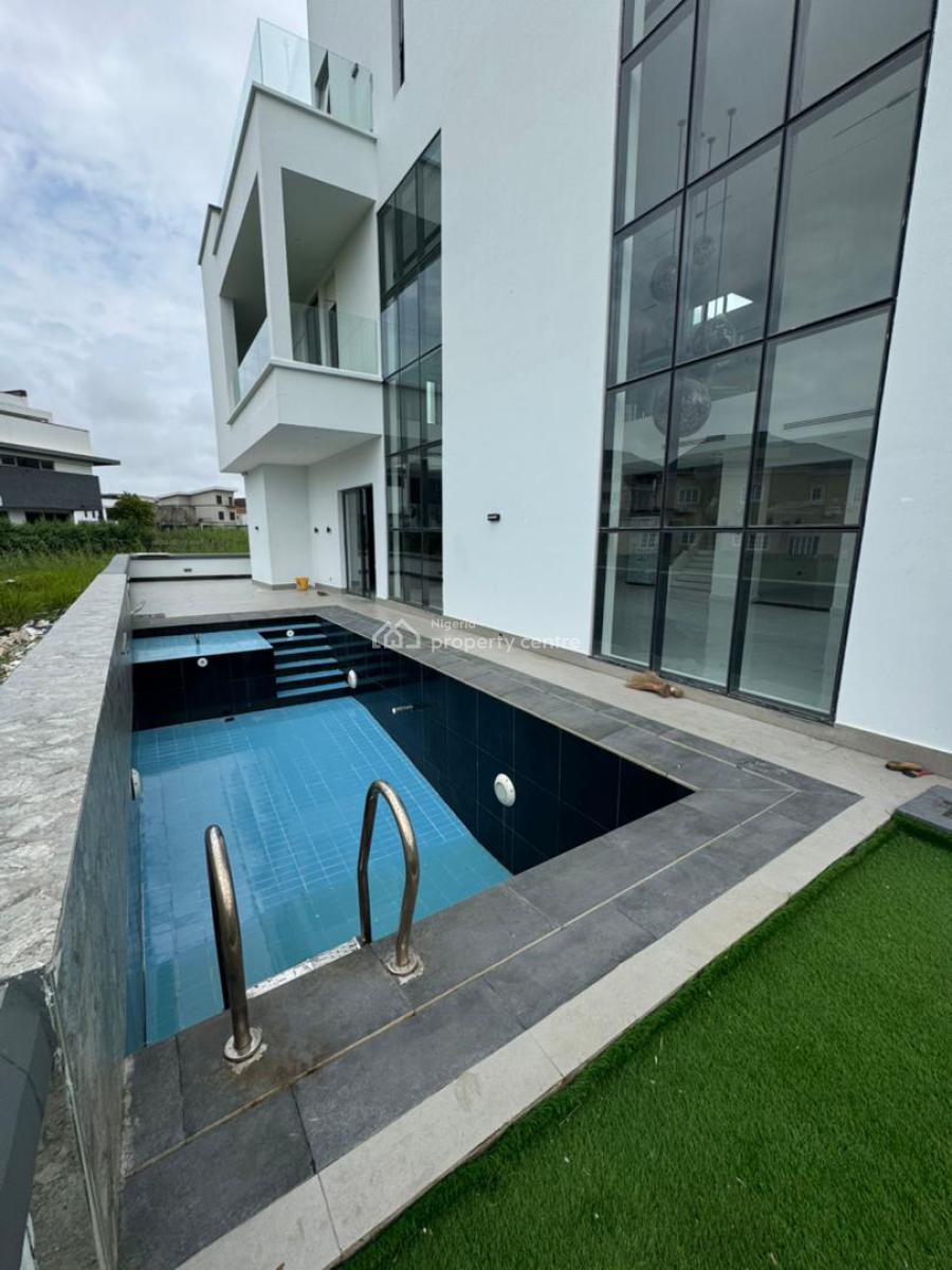 Massive 5 Bedroom Duplex with a Bq and Pool, Osapa, Lekki, Lagos, House for Sale