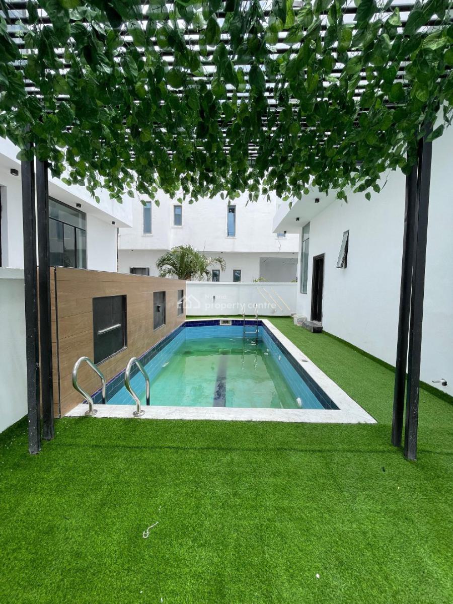 Amazing 6 Bedroom Fully Detached Duplex with a Bq and Pool, Osapa, Lekki, Lagos, House for Sale