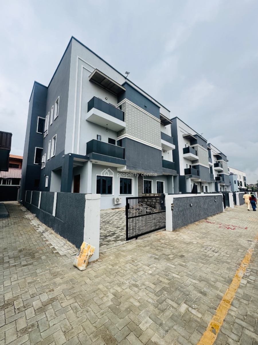 Newly Built 4 Bedroom Semi Detached Duplex with Bq, Gra Phase 2, Magodo, Lagos, Semi-detached Duplex for Sale