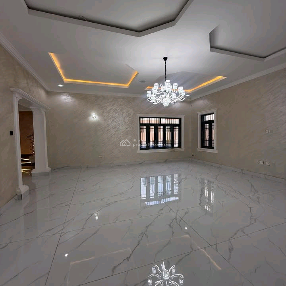 Newly Built 7 Bedroom Fully Detached Duplex with a Swimming Pool Elevator, Ę3, Asokoro District, Abuja, House for Sale