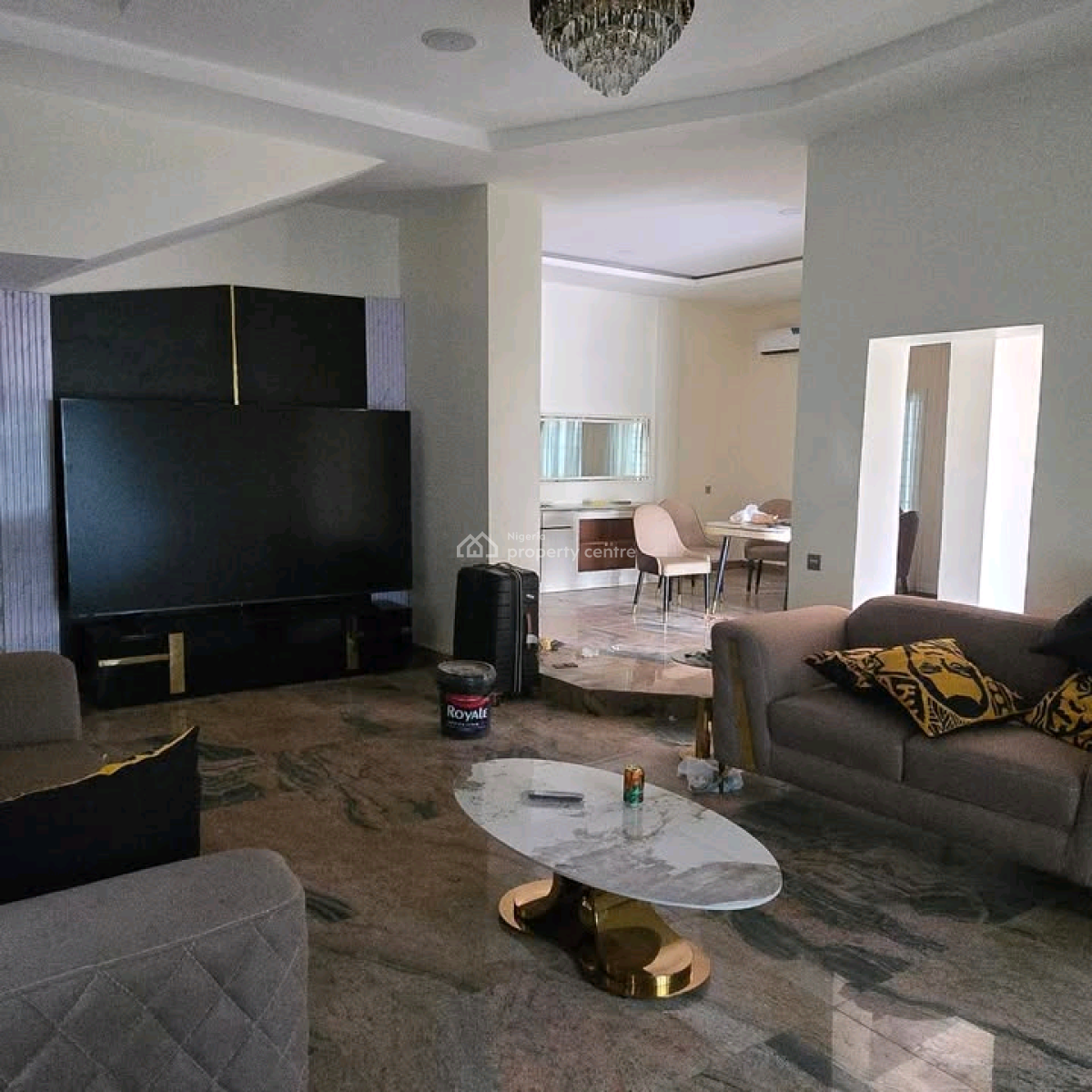 an Impressive 5 Bedroom Detached Duplex with One-room Bq, Guzape District, Abuja, House for Sale