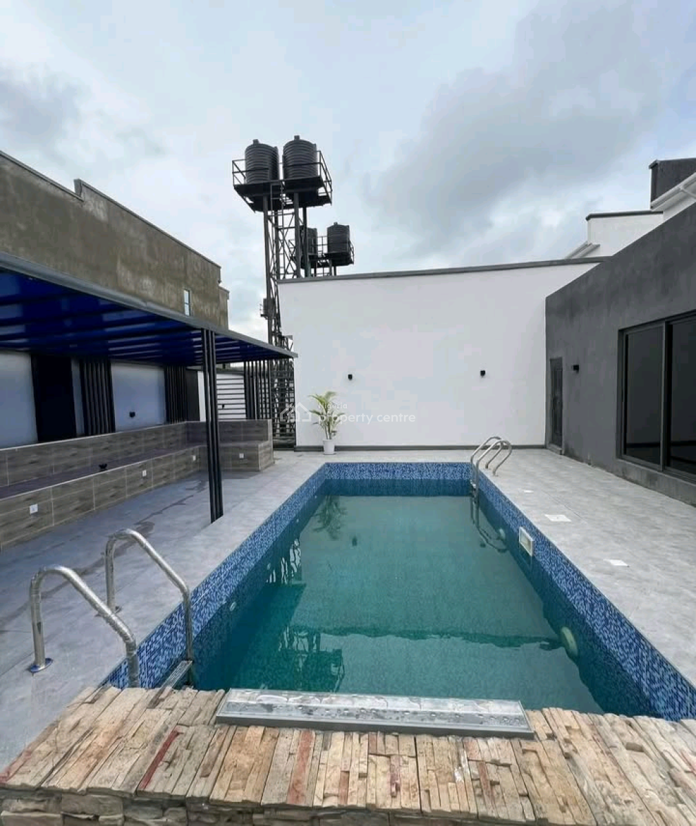 5 Bedroom Fully Detached Smart Home Duplex with Swimming Pool and Bq, Guzape District, Abuja, House for Sale