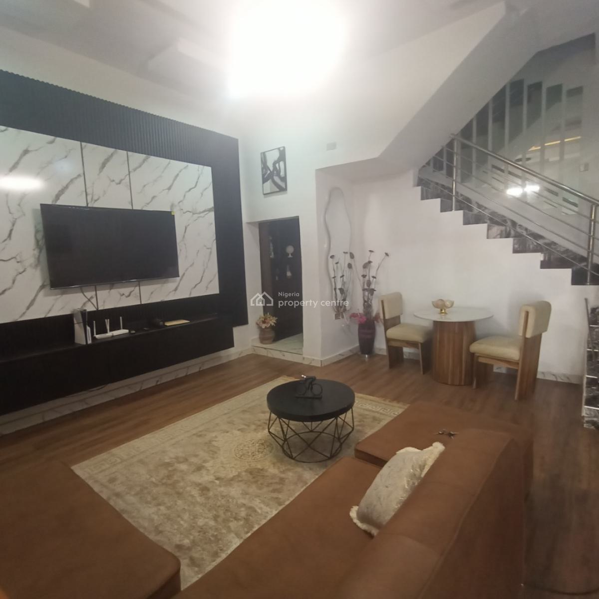 Exquisite 2 Bedroom Terrace Duplex, Naf Valley Estate Asokoro, Asokoro District, Abuja, House Short Let