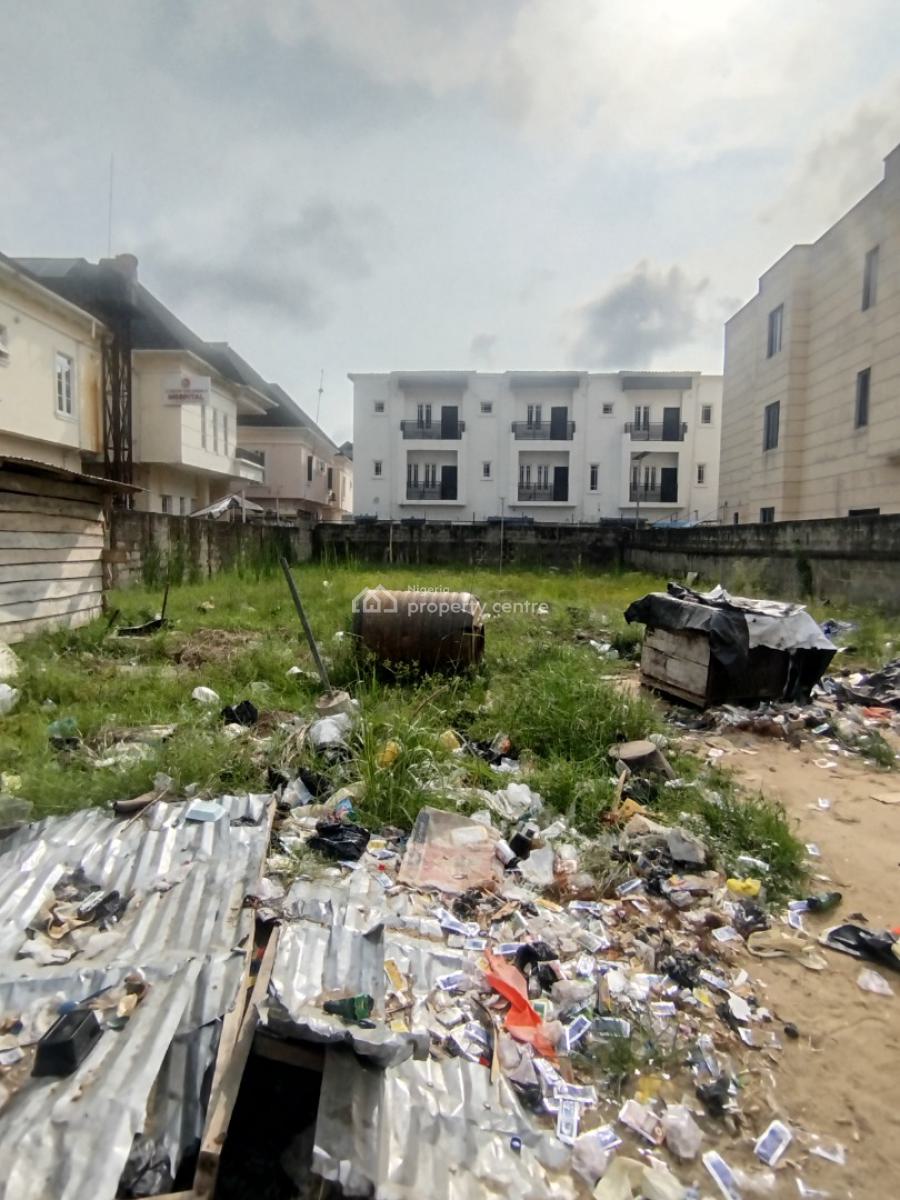 651 Sqm Bare Land, Chevron Alternative, Lekki, Lagos, Land for Sale