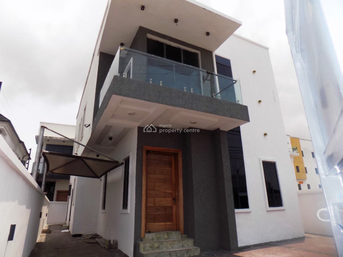 Ver Clean 4 Bedroom Fully Detached  Duplex with Bq in a Gated Estate, Orchid Road, Lekki, Lagos, Detached Duplex for Rent