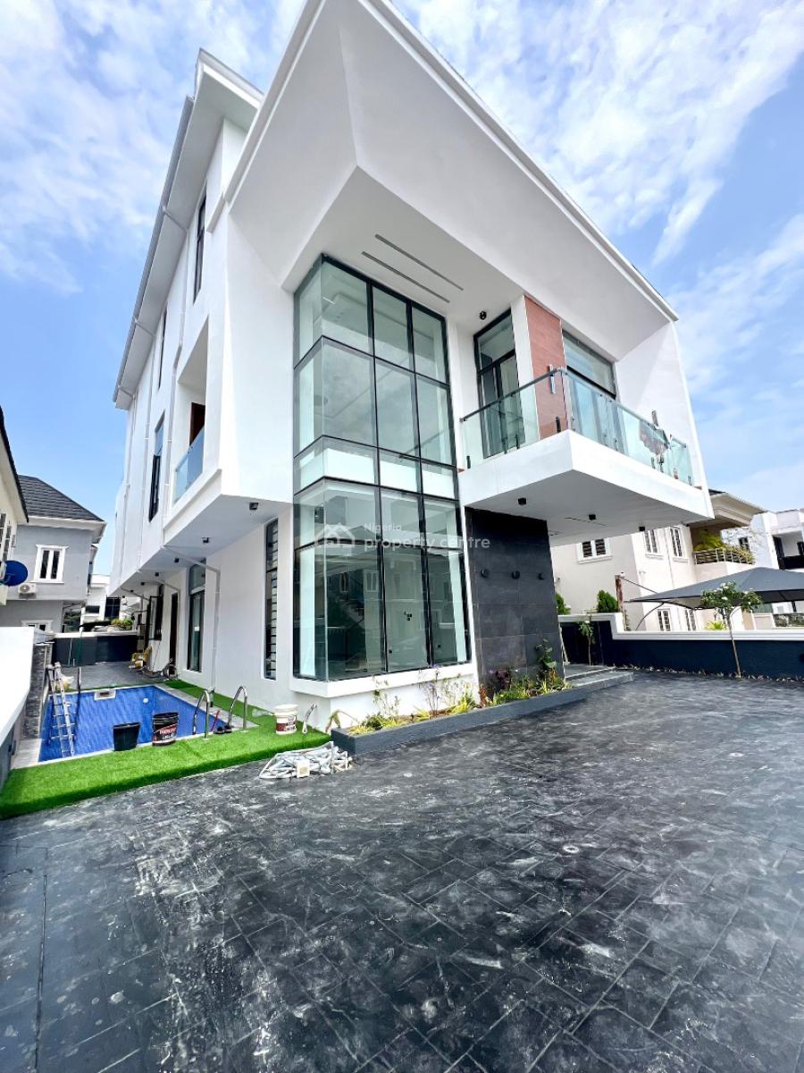 Magnificently Built 5bedroom Detached Duplex with a Gym, Pool, Cinema, Cctv Cameras, Clean Water,top Quality Tiles,pantry, Island Count, Ikota, Lekki, Lagos, Detached Duplex for Sale