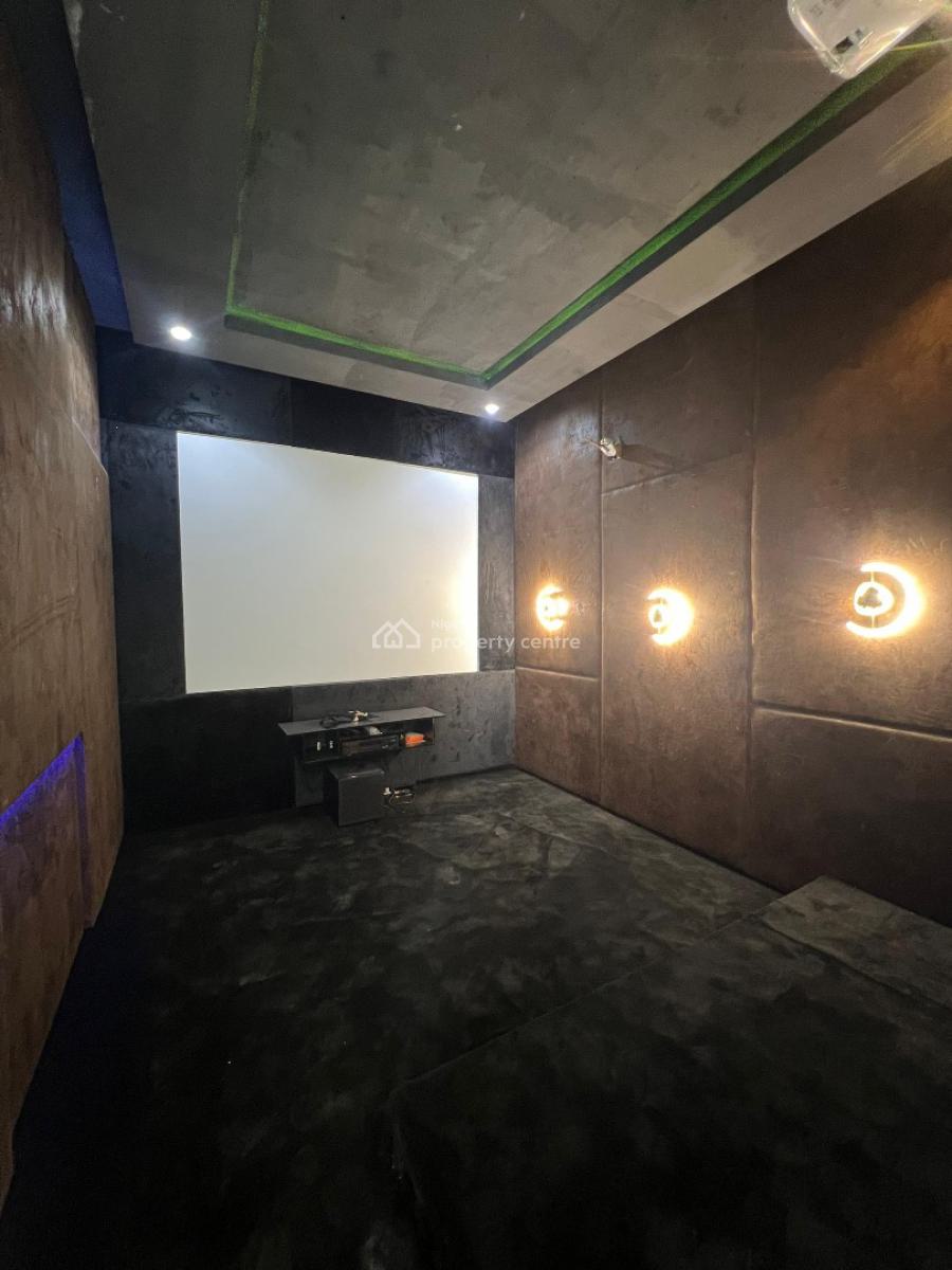 Magnificently Built 5bedroom Detached Duplex with a Gym, Pool, Cinema, Cctv Cameras, Clean Water,top Quality Tiles,pantry, Island Count, Ikota, Lekki, Lagos, Detached Duplex for Sale