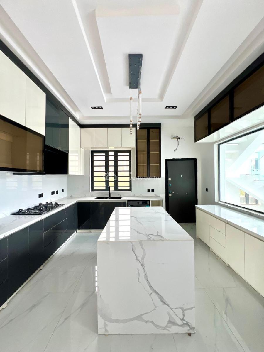 Magnificently Built 5bedroom Detached Duplex with a Gym, Pool, Cinema, Secured Estate,good Access Roads,flood Free, Ikota, Lekki, Lagos, Detached Duplex for Sale