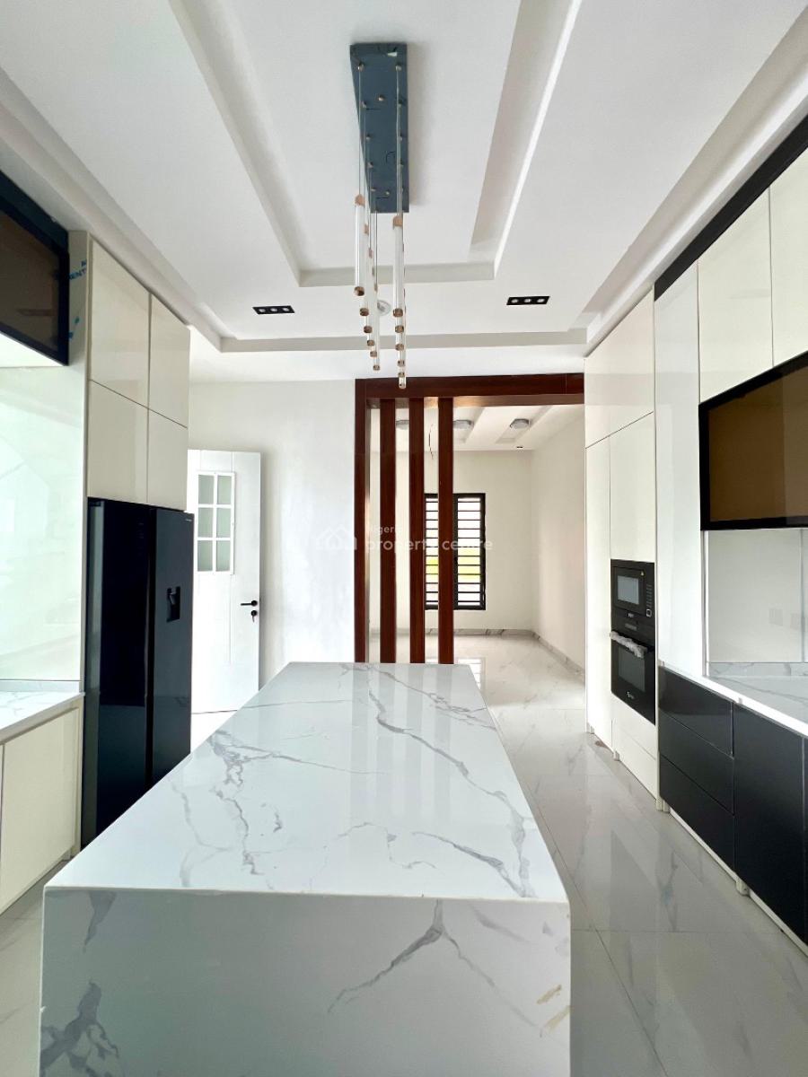 Magnificently Built 5bedroom Detached Duplex with a Gym, Pool, Cinema, Secured Estate,good Access Roads,flood Free, Ikota, Lekki, Lagos, Detached Duplex for Sale