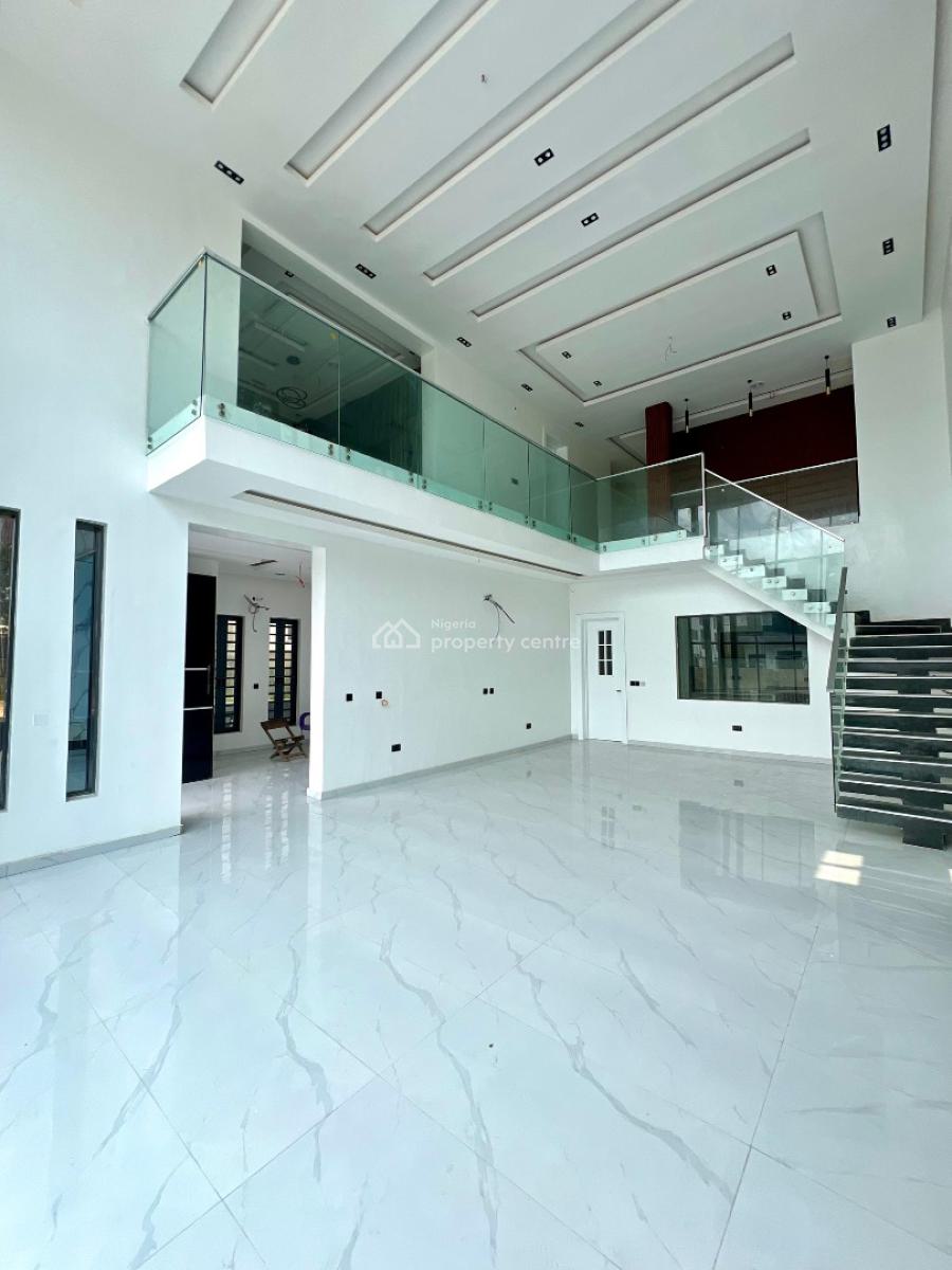 Magnificently Built 5bedroom Detached Duplex with a Gym, Pool, Cinema, Secured Estate,good Access Roads,flood Free, Ikota, Lekki, Lagos, Detached Duplex for Sale
