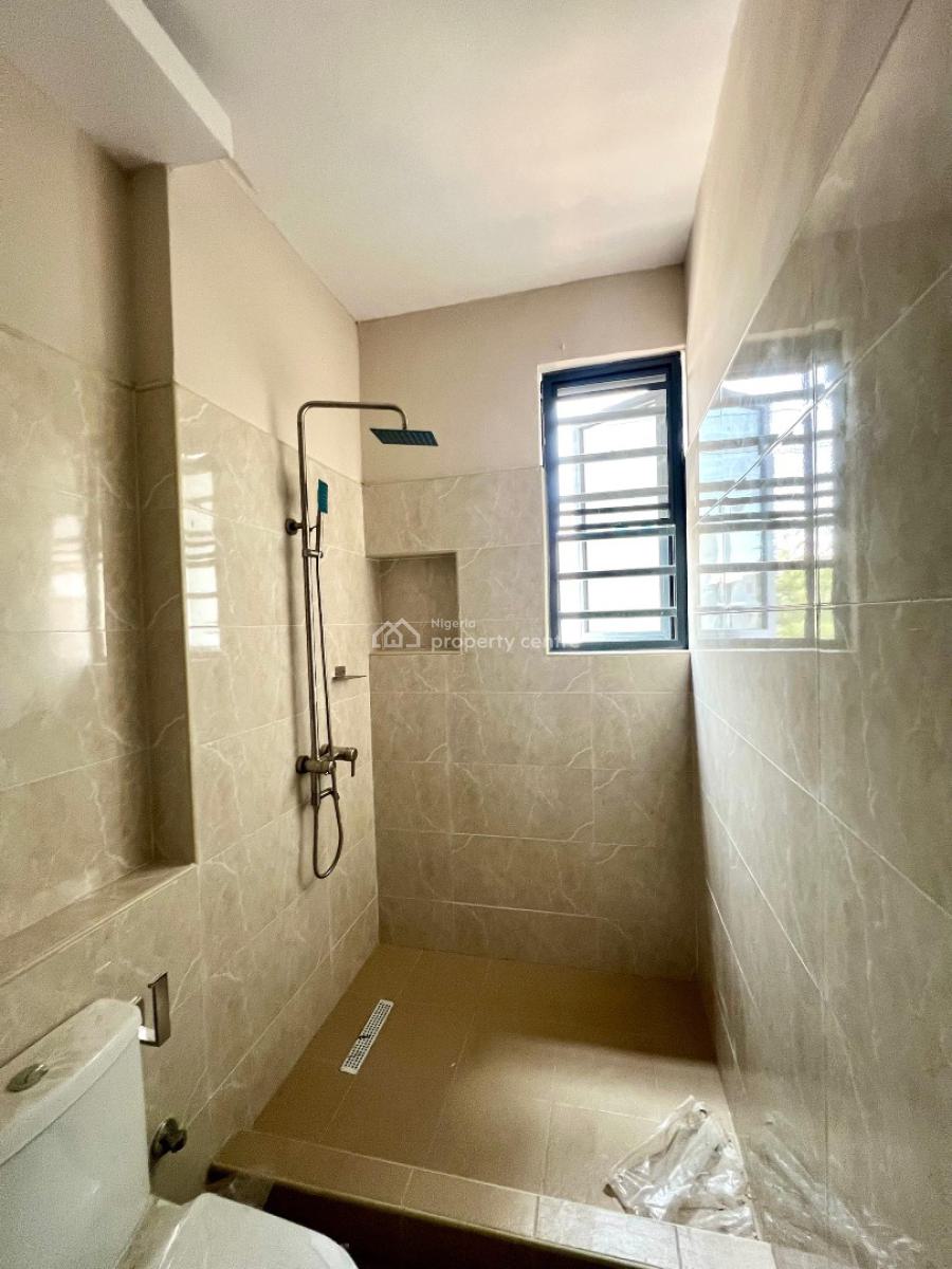 Newly Built 3bedroom Apartment with Gym, Elevator, Plus Bq, Ensuite Rooms,aesthetic Pop Ceilings,spacious Living Room,cctv Cam., Lekki Phase 1, Lekki, Lagos, House for Sale