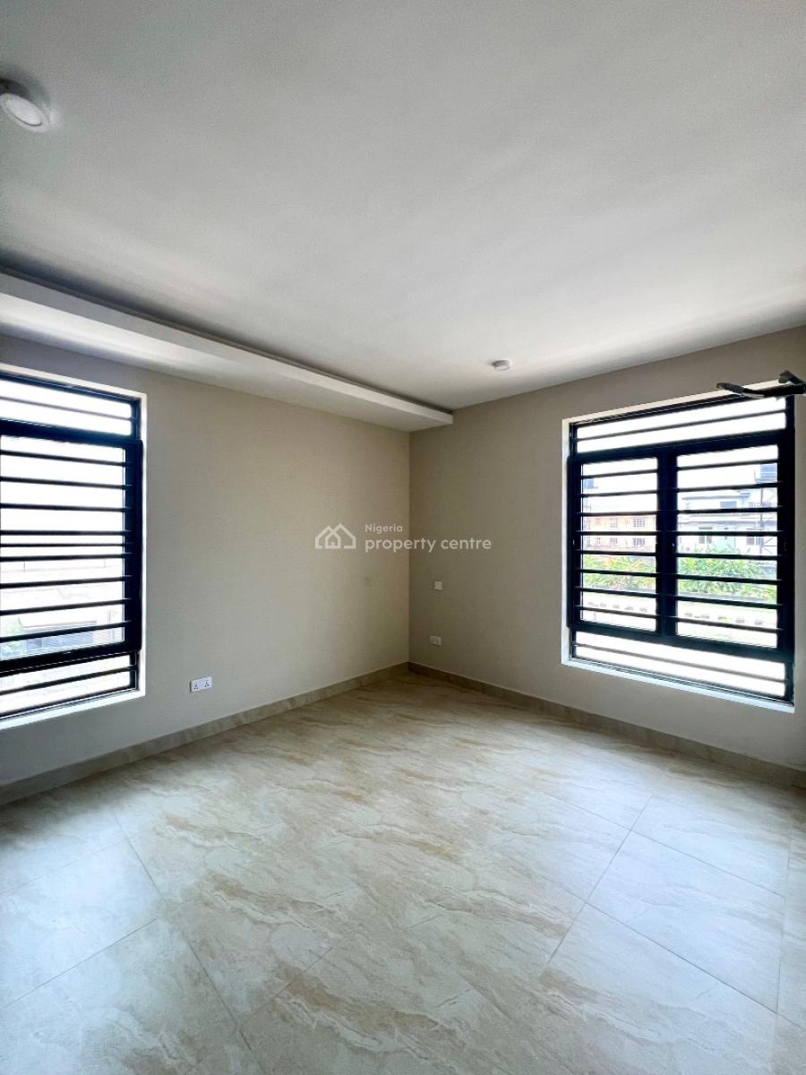 Newly Built 3bedroom Apartment with Gym, Elevator, Plus Bq, Ensuite Rooms,aesthetic Pop Ceilings,spacious Living Room,cctv Cam., Lekki Phase 1, Lekki, Lagos, House for Sale
