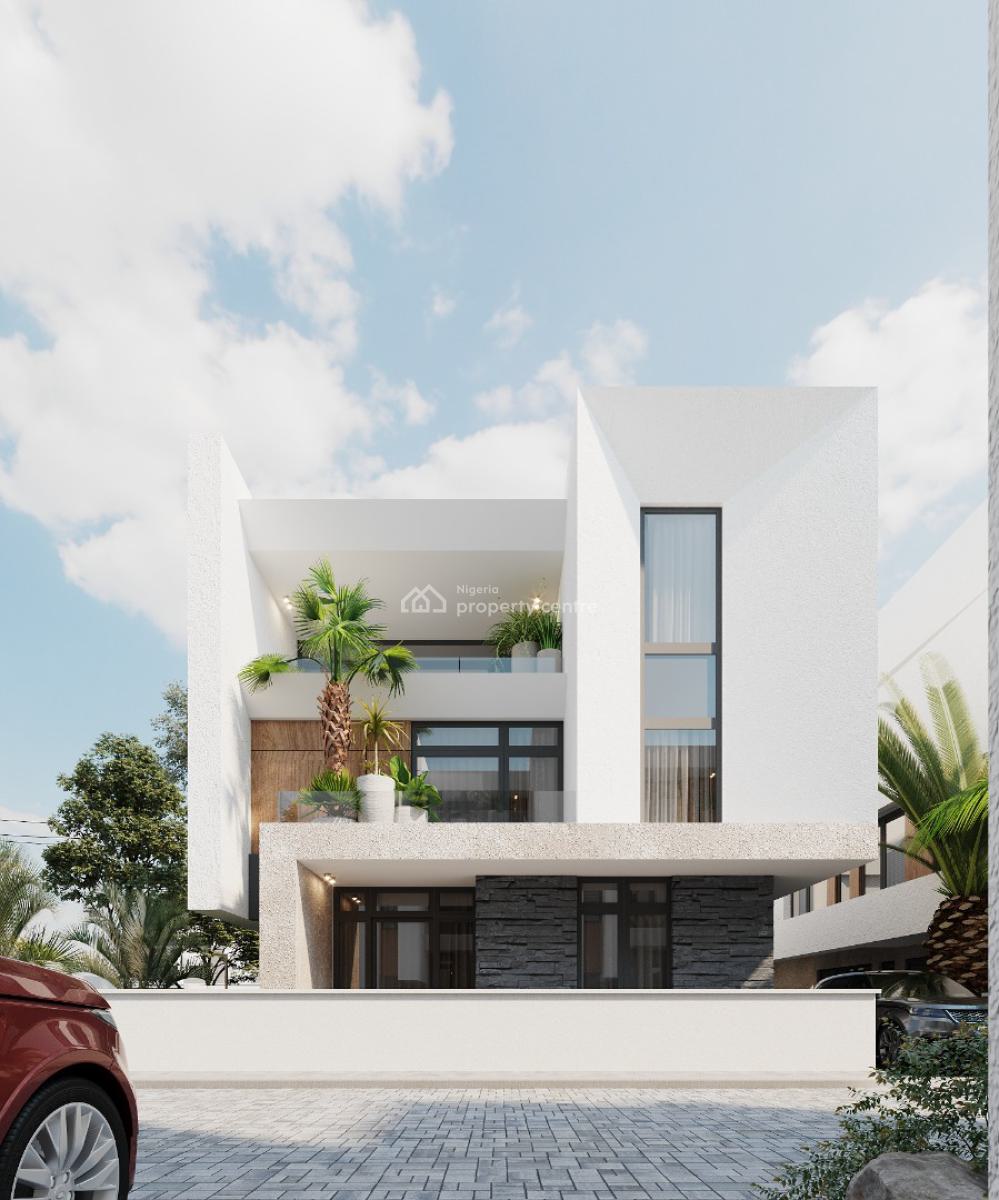 Off-plan 5 Bedroom Fully Detached House, Inside Periwinkle Lifestyle Estate, Lekki Phase 1, Lekki, Lagos, Detached Duplex for Sale