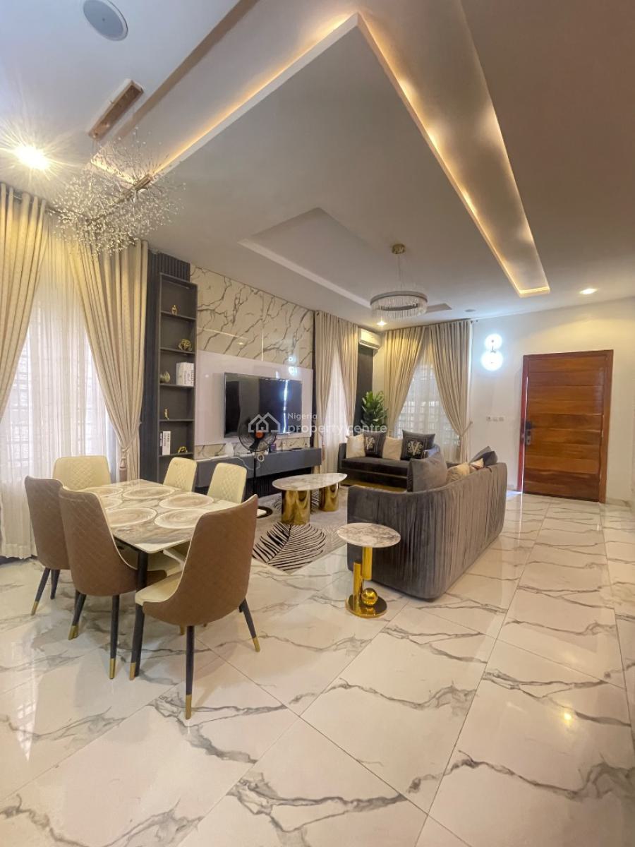Furnished Four Bedroom Semi Detached Duplex with Inverter, Oral Estate, Lekki Phase 1, Lekki, Lagos, Semi-detached Duplex for Sale