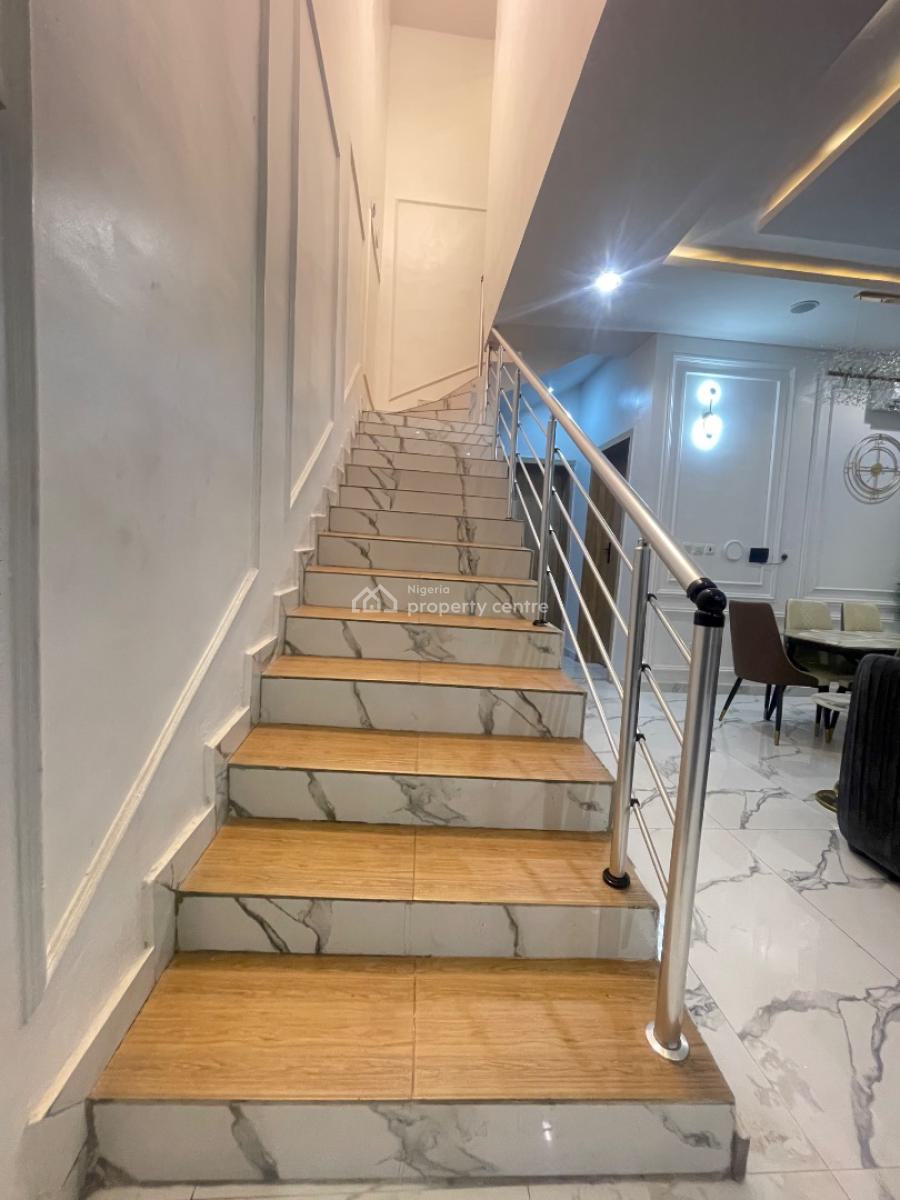 Furnished Four Bedroom Semi Detached Duplex with Inverter, Oral Estate, Lekki Phase 1, Lekki, Lagos, Semi-detached Duplex for Sale