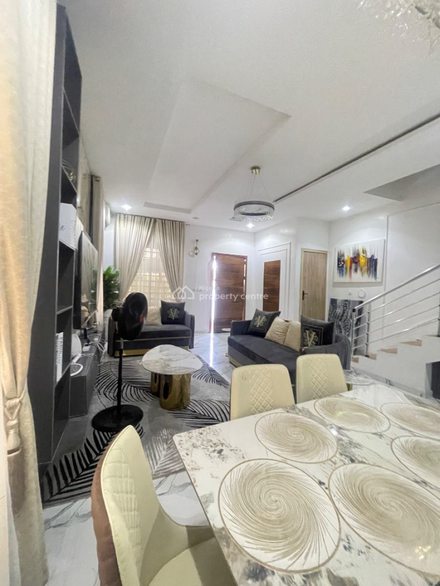 Furnished Four Bedroom Semi Detached Duplex with Inverter, Oral Estate, Lekki Phase 1, Lekki, Lagos, Semi-detached Duplex for Sale