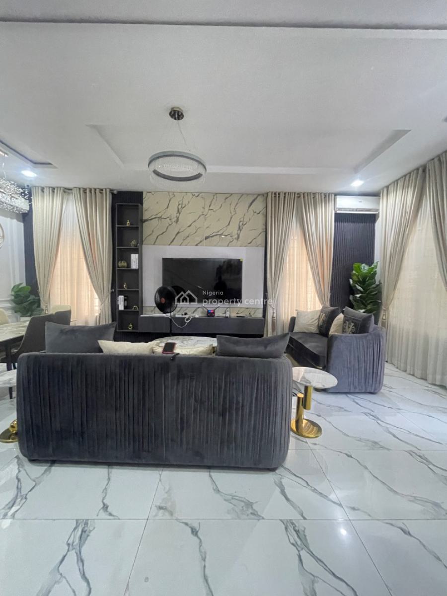 Furnished Four Bedroom Semi Detached Duplex with Inverter, Oral Estate, Lekki Phase 1, Lekki, Lagos, Semi-detached Duplex for Sale