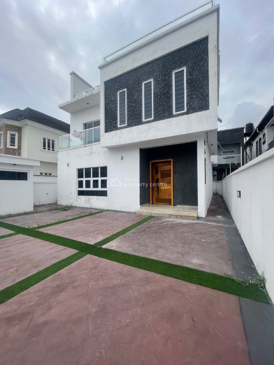 Luxury Five Bedroom Detached House with Bq, Oral Estate, Lekki Phase 1, Lekki, Lagos, Detached Duplex for Sale