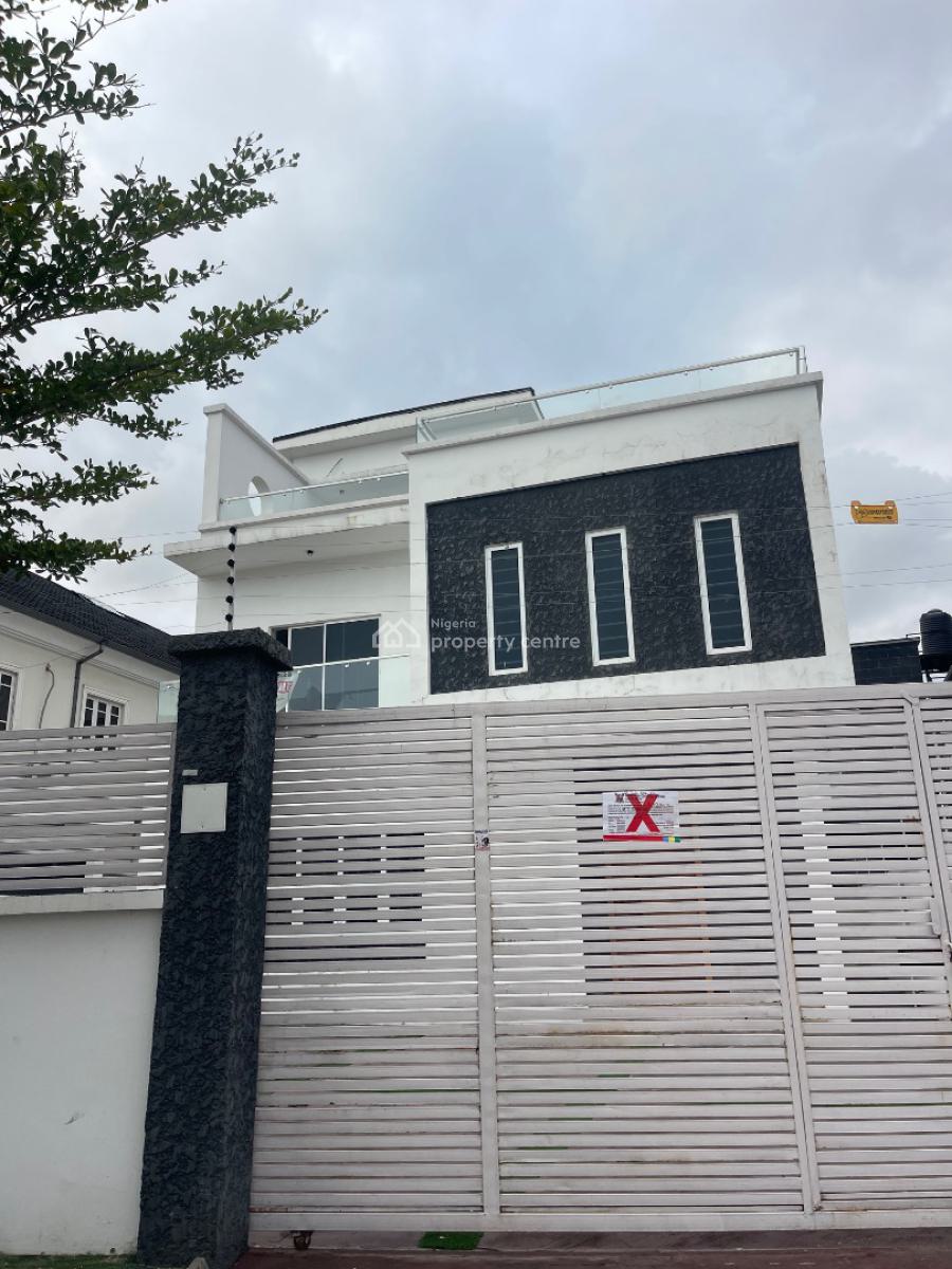 Luxury Five Bedroom Detached House with Bq, Oral Estate, Lekki Phase 1, Lekki, Lagos, Detached Duplex for Sale