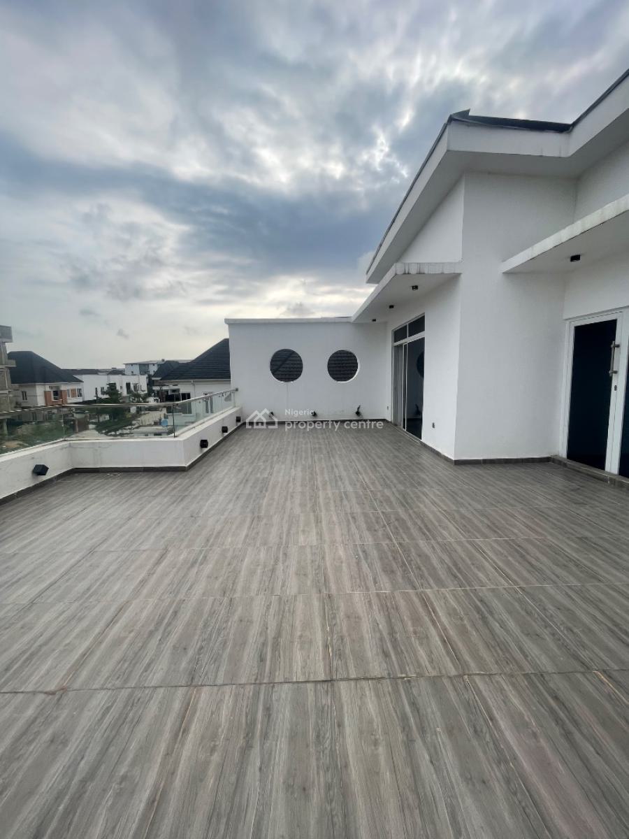 Luxury Five Bedroom Detached House with Bq, Oral Estate, Lekki Phase 1, Lekki, Lagos, Detached Duplex for Sale