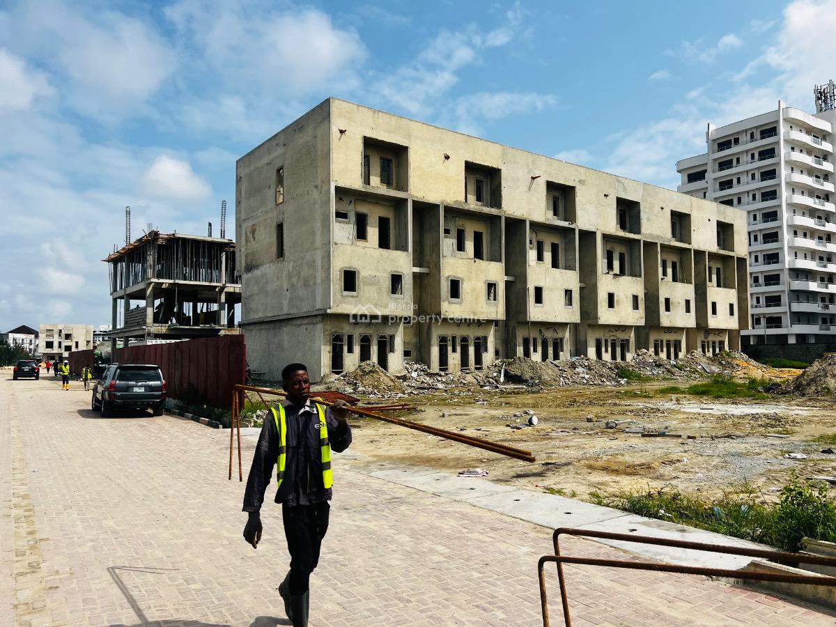 Off-plan 5 Bedrooms Terrace Home, Inside Periwinkle Lifestyle Estate, Lekki Phase 1, Lekki, Lagos, Terraced Duplex for Sale