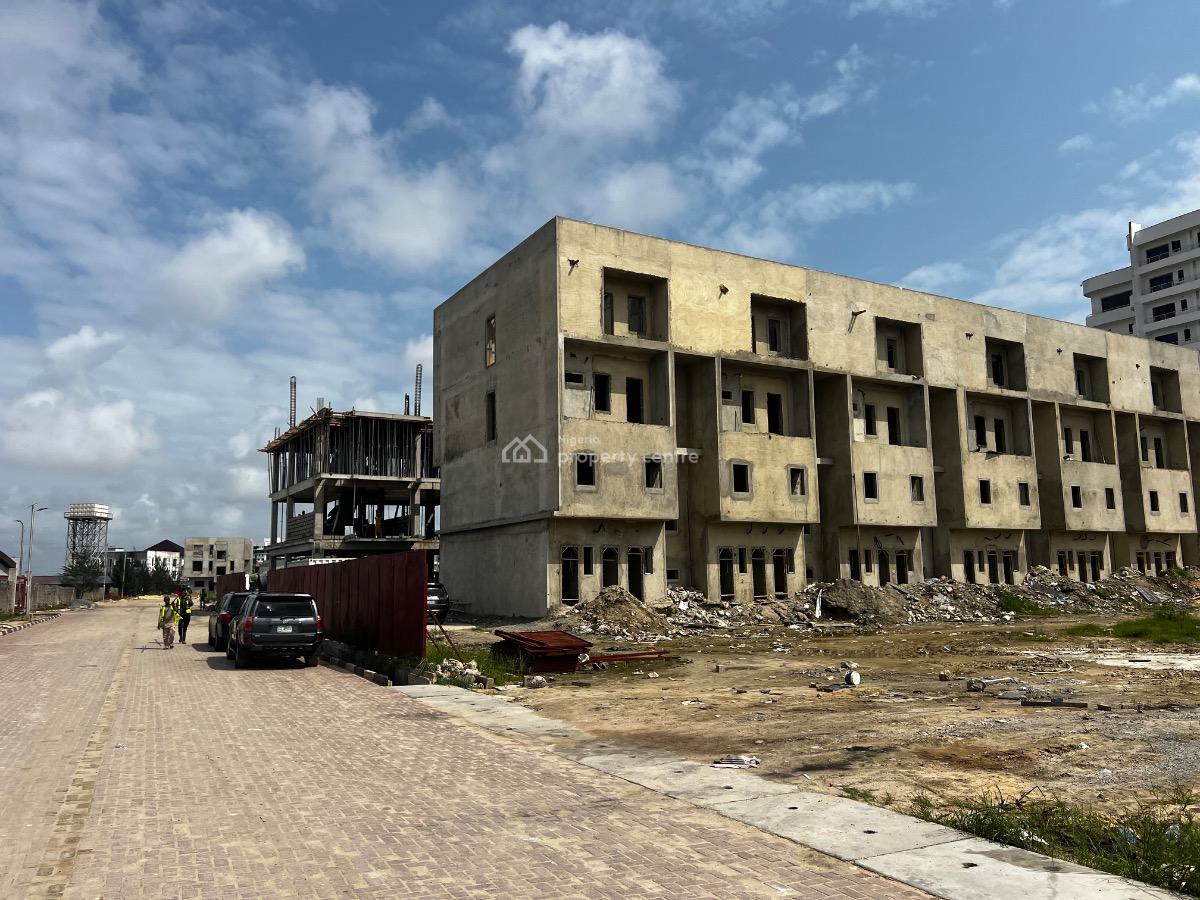 Off-plan 5 Bedrooms Terrace Home, Inside Periwinkle Lifestyle Estate, Lekki Phase 1, Lekki, Lagos, Terraced Duplex for Sale