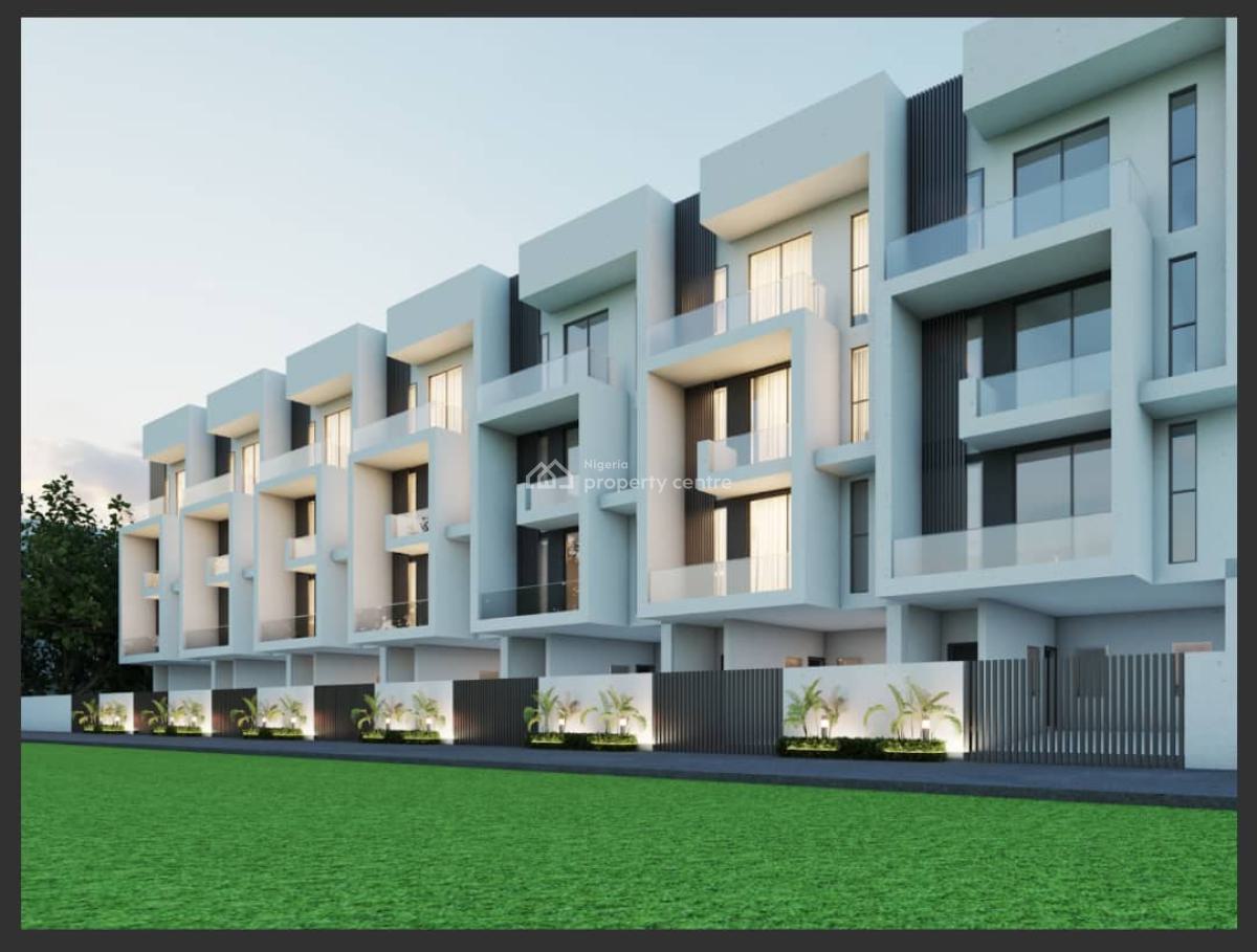 Off-plan 5 Bedrooms Terrace Home, Inside Periwinkle Lifestyle Estate, Lekki Phase 1, Lekki, Lagos, Terraced Duplex for Sale