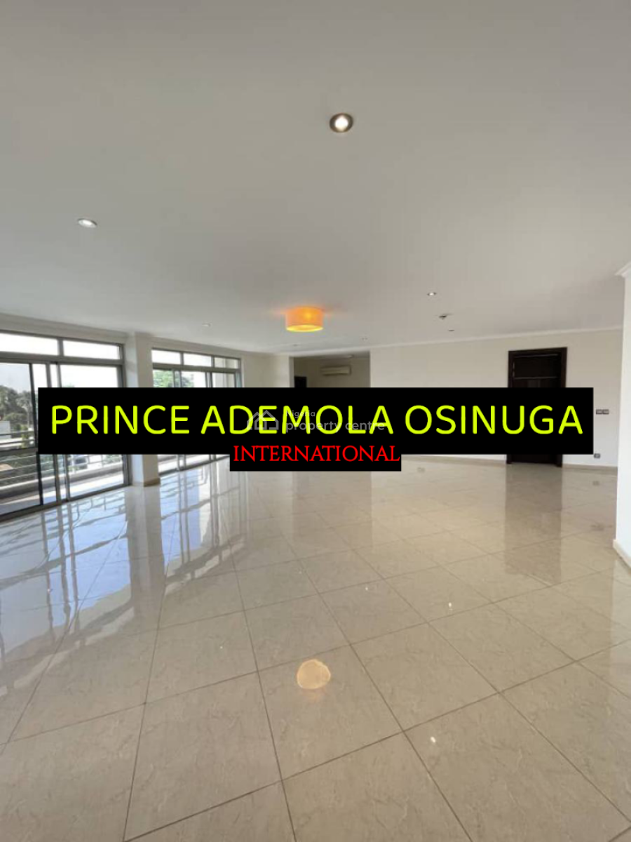 Luxury 3 Bedroom Apartment +bq+gym+pool+elevator Etc, Old Ikoyi Lagos, Ikoyi, Lagos, Flat / Apartment for Rent