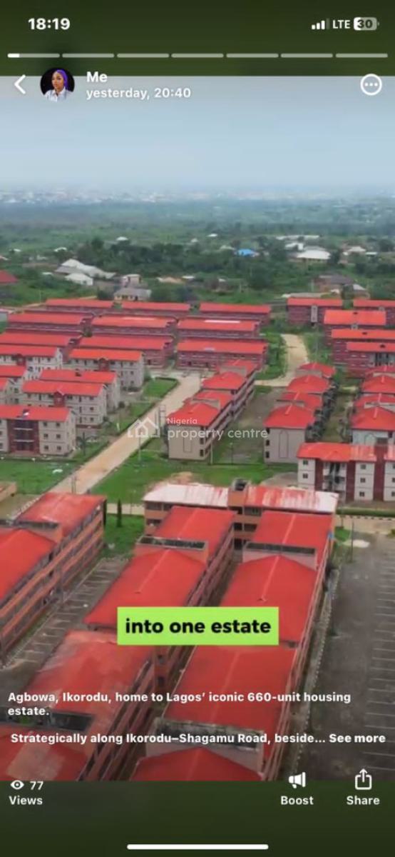 Land, High Traffic Prospect Commercial Land with 6 Month Payment Plan, Agbowa, Ikorodu, Lagos, Commercial Land for Sale