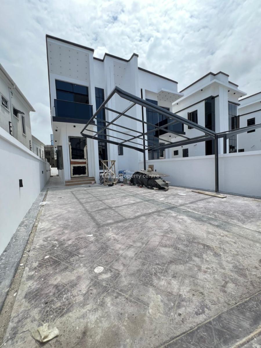 Very Spacious 4 Bedroom Semi-detached Duplex with Bq, Chevron Toll Gate, Orchid Road, Lekki, Lagos, Semi-detached Duplex for Sale