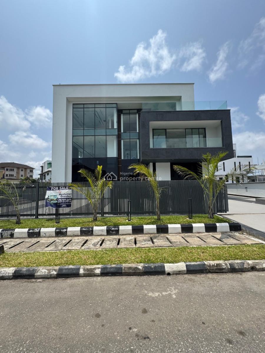 Smartly Built Magnificent 5bedroom Duplex Fully Automated with 2bq, Pinnock Beach Estate, Osapa, Lekki, Lagos, Detached Duplex for Sale