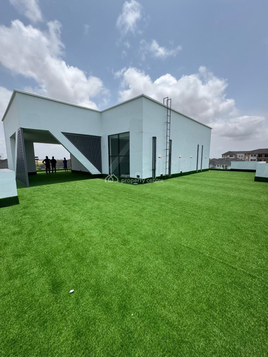 Smartly Built Magnificent 5bedroom Duplex Fully Automated with 2bq, Pinnock Beach Estate, Osapa, Lekki, Lagos, Detached Duplex for Sale